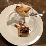 ワインレストラン ドミナス - カタラーナと柿のメイプルクリーム