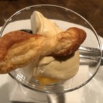 ワインレストラン ドミナス - 柿のメイプルクリーム