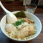 麺歩 バガボンド - 料理写真:味玉火山麺(900円）