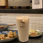 焼売酒場 タマチャン - 豆乳コーヒー割り 500円。