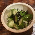 炙シシマル - やみつきキュウリ