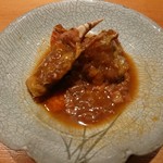 すし 喜邑 - ドウマンガニの塩辛