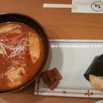 味噌と餃子 青源  パセオ店 - 青源水餃子定食640円