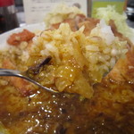 般゜若 PANNYA CAFE CURRY - ライスは、硬めに炊き上げた雑穀米。