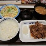 Matsuya - 牛カルビ定食（税込\660）
