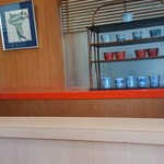 仲佐 - 店内（カウンター席前）