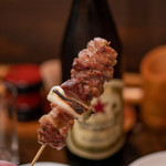 比内地鶏本格焼酎 海舟 - 2019.11 比内地鶏 せせり（250円）