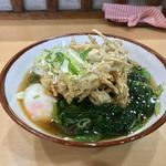 そばの神田 東一屋 - アサソバビンボー！　
      朝そば＋ごぼうかき揚げ！