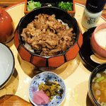 お箸処 北諸 - 宮崎牛ひつまぶし定食¥1,980