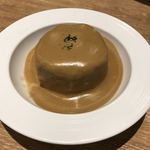 赤白 - いつも幸せを感じる。大根のポルチーニ茸のクリームソース。