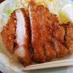 お食事処どりこ - 限定ロースカツ　厚みも有ります