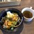 トラットリア・バンビーナ - 料理写真:ランチセットのサラダとスープ‼️
