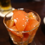 トマトのハニーがけ