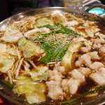 大阪 もつ鍋 PLay - 醤油味？