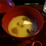 瓢亭 - 白味噌汁