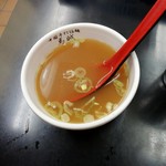 中国手打拉麺 馬賊 - スープ