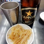 中国手打拉麺 馬賊 - ビール