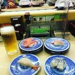 無添くら寿司 - ビールは、セルフで自販機で！！