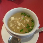 Teishakumon - 豆腐と青ニラのスープ