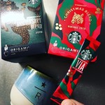 スターバックスコーヒー - スターバックス® アニバーサリーブレンド６P￥８４０、スターバックス® クリスマス ブレンド６P￥８４０