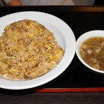 らーめんでぽっと - チャーハン(スープ付) 650円