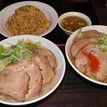 らーめんでぽっと -  豚そば、からし豚そば、チャーハン