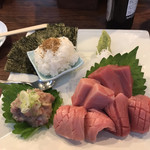 ダイニングステージ 佐海屋 - まぐろ3種