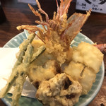 ダイニングステージ 佐海屋 - 天ぷら3種