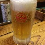 大衆串揚酒場 足立屋 - オリオンビール