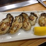 くろちゃん - 牡蠣 塩焼き