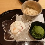 馬車道 大かわ - 甘味3種