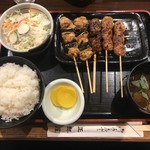 Masakiya - やきとり定食　970円税込
