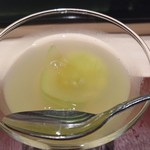 鮨 きよし - シャインマスカットゼリー