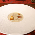 トラットリア・ラ・カパンナ - 木の子のクリームスープ