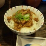 Hanabishi - 華セット そぼろご飯