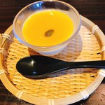 鮎の庄 - デザート
      かぼちゃ豆乳プリン