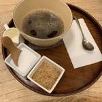 御菓子所 勉強堂 川口暢適庵 - セットの野点珈琲