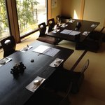 Sushi Sakai - 宴会用にテーブルを横に並べてます