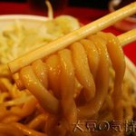 千里眼 - 浅草開花楼の極太麺