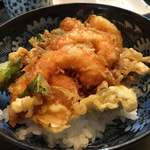 天富士 - ⒐かき揚げで天丼