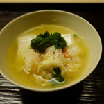 道人 - 伊勢海老と胡麻豆腐