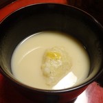 美山荘 - 新米のお餅、西京味噌の汁仕立て
