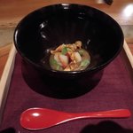 IL TEATRINO DA SALONE - トピナンブール(菊芋) 帆立 ビーツ（2019.10）