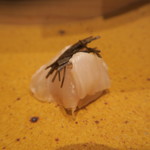 鮨 山浦 - 青森　鮃昆布締め