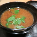 鮨 山浦 - シジミ汁