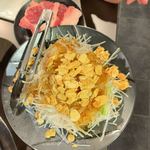 成吉思汗 大黒屋 - アーモンド大根サラダ　450円