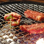 Richouen - ガス火のロースターでこんがり焼きます。