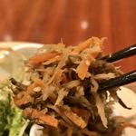 オーガニックハウス - ゴボウと人参のキンピラ