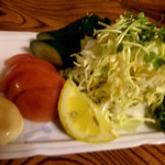 柿右衛門 - 生野菜　525円