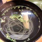 鰻家 - 吸い物も素晴らしい
